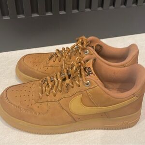 Camel Nike Air Force 1s